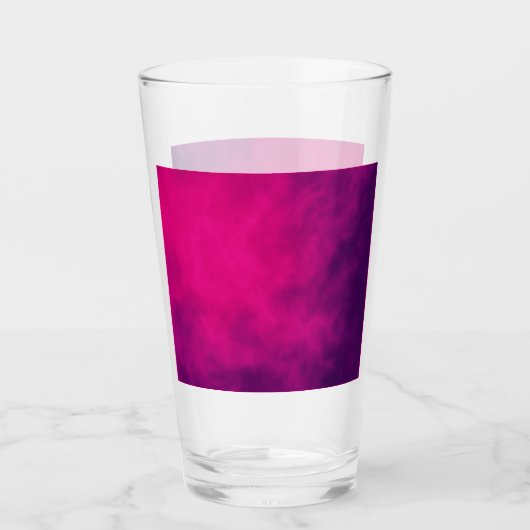 Coupe Magenta en verre sur mesure (Devant)