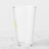 Coupe Monogramme Or en verre (Gauche)