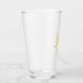 Coupe Monogramme Or en verre (Droite)