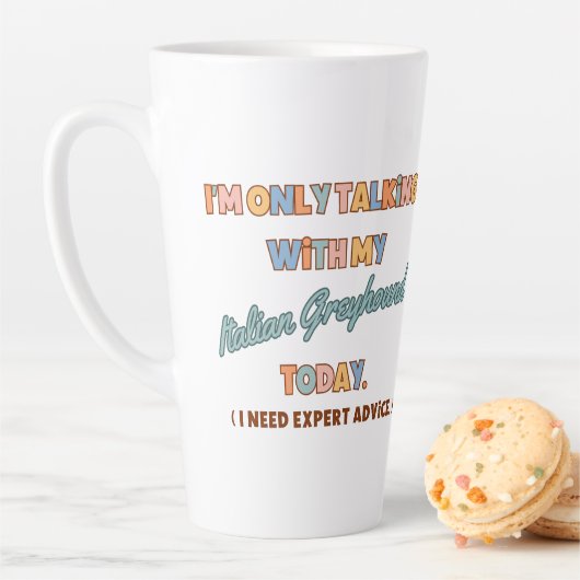 Coupe ou Mug Greyhound italienne (En situation)