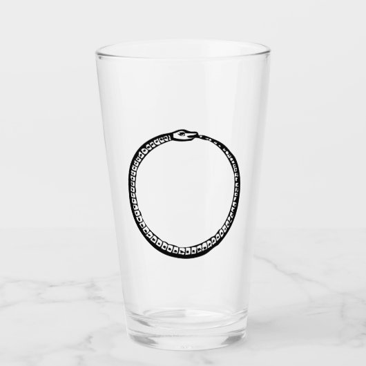 Coupe Ouroboros de verre (Devant)