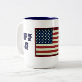 Coupe patriotique de Joe Beverage Mug (Devant gauche)