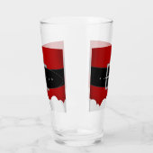 Coupe père Noël de verre (Gauche)