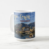 Coupe pittoresque de café du Cap Souvenir Mug (Devant gauche)