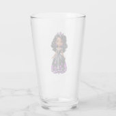 Coupe Princesse Noire en verre (Dos)