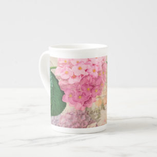 Coupe Redoute de Mug Hydrangea Rose