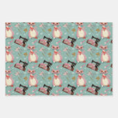 Coupe Retro Galentine ! 3 feuilles Papier à envelo (Devant)