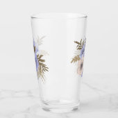 Coupe rose de verre (Gauche)