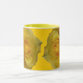 Coupe rose Fleurs Mug Café Coupe Yellow Roses (Centre)