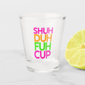 Coupe Shein Duh Fuh Funny Rose Orange Verre (Devant)