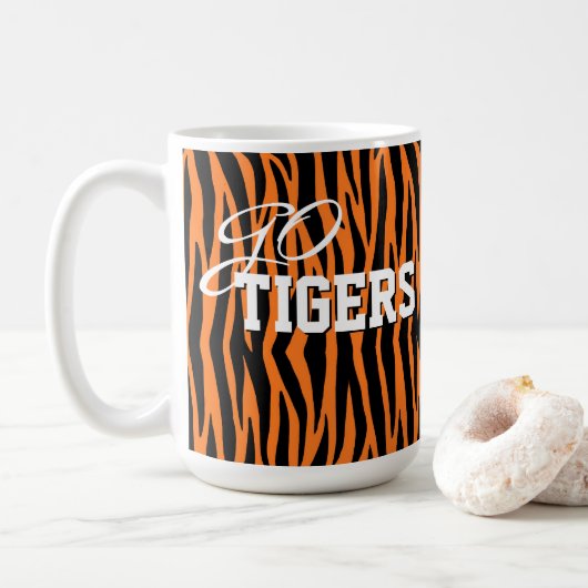 Coupe Tiger Mug (Avec donut)