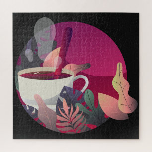 Coupe très Cool de café Jigsaw Puzzle