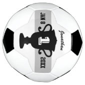 Coupe trophée personnalisée cadeau de ballon de fo (Tourné)