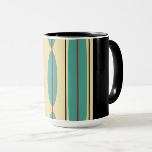 Coupe Turquoise de Mug (Devant droit)