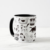 Coupe Tuxedo Cat Mug (Devant gauche)