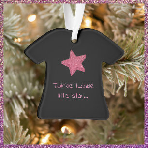 Coupe Twinkle Little Star Ornament noir et rose