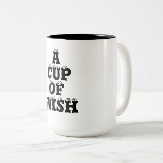 Coupe Une tasse de souhait (Devant droit)