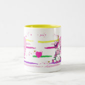 Coupe Unicorn aux couleurs joyeuses - Unicorn mug (Centre)