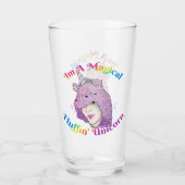 Coupe Unicorne de verre magique Fluffin (Dos)