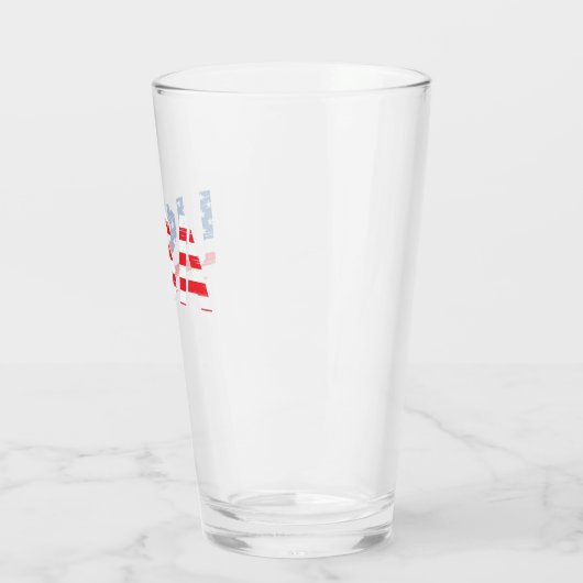 Coupe "USA" de verre (Gauche)