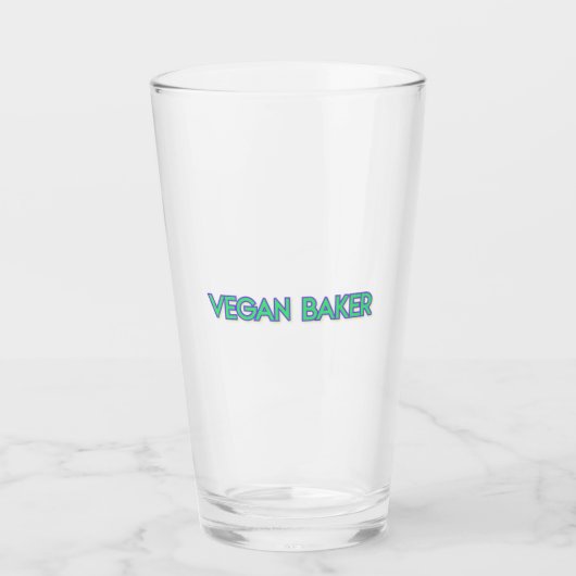 Coupe Vegan Baker de verre (Devant)