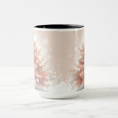 Coupe vintage Pink Christmas Tree Coffee Mug (Centre)