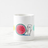 Coupe Watermelon Cat Mug (Centre)