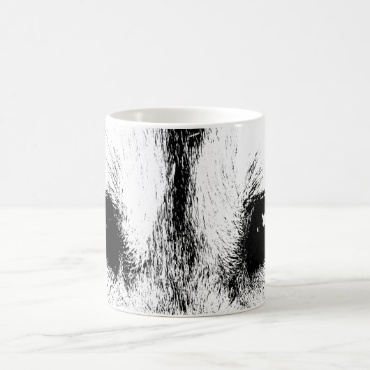 Coupe Wolf Pup Mug Coffee Cool Husky Wolf Cup (Centre)