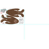 Couper et coudre Tissu Sasquatch - Amusants do-it- (Carreau)