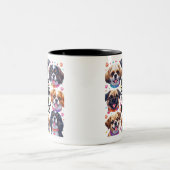 Couper le chien Mug Lover Cadeau café Mug Cup Cade (Centre)