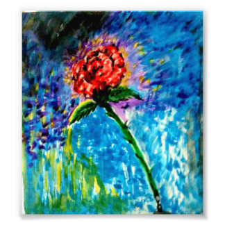 Couper Par Le Vent foto Afdruk