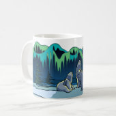 Coupes d'art d'ours natifs Mugs Coupe d'ours polai (Devant gauche)