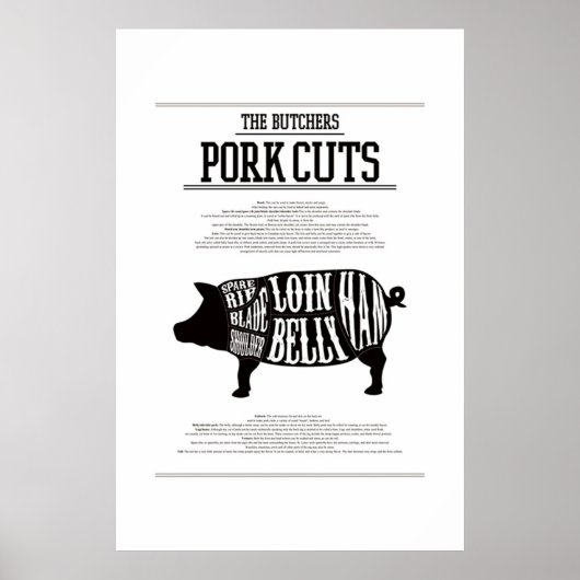 COUPES DE PORC, POSTERS (Devant)