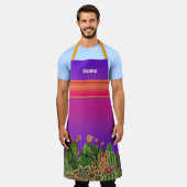Coupes de succulents Tout-sur-impression tablier (Porté)