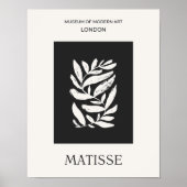 Coupes Feuilles Abstraites Matisse Impression mini (Devant)