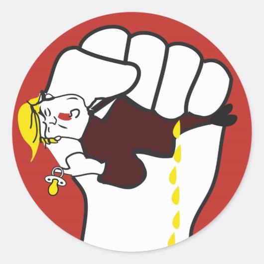 COUPEZ-LE À TRUMP STICKER (Devant)