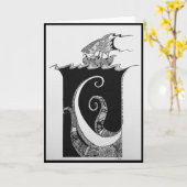 Coupez votre propre carte (Fleur jaune)