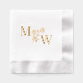 Couple 2 Monogramme initial Longueur Rose Spacer (Recto)