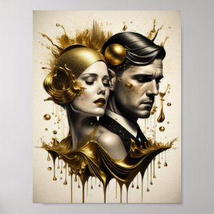 couple Art déco