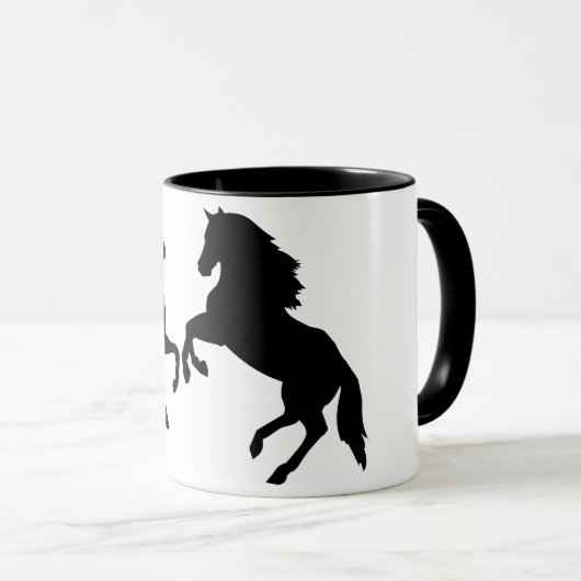 Couple Cheval Mug (Devant droit)