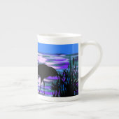Couple Crane Oiseau Mug (Droite)
