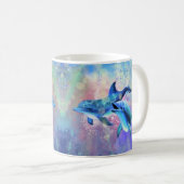 Couple Dauphin Coffee Mug (Devant droit)