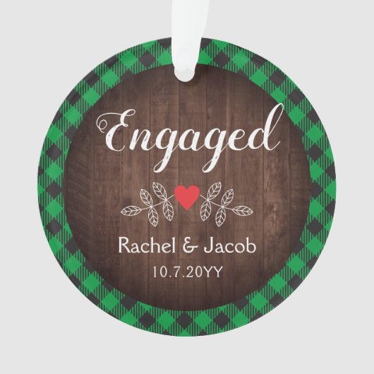 Couple de buffle vert rustique (devant)