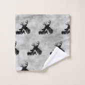 Couple de cerfs sur mesure (Gant de toilette)