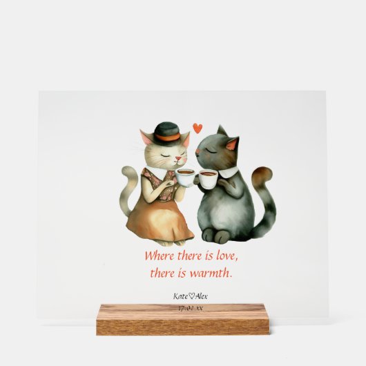 Couple de Chats (Recto)