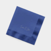 Couple de mariage personnalisé Nom de script Marin (Gauche)