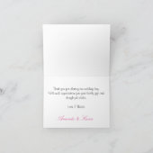 Couple de Mariés de Dîner de Style Rétro Merci (Intérieur)