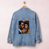 Couple de puissance rétro Vibrant Afrocentric Tee (Hangar)