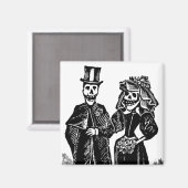 Couple de squelette - Magnet #3 (Recto/Verso)