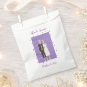 Couple de squelette mignonne, Sacs de mariage de m (Coupé)